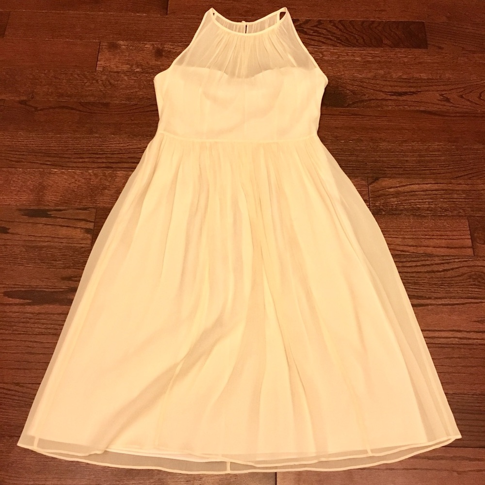 Ivory Silk Dress
